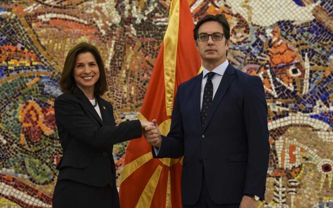 President Pendarovski receives the credentials of the newly appointed