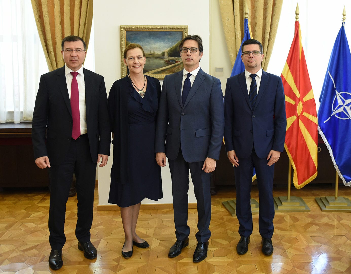 The President of the Republic of North Macedonia, Stevo Pendarovski