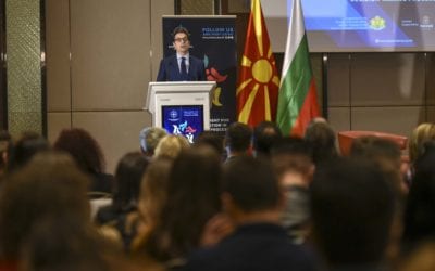 Обраќање на претседателот Пендаровски на завршната конференција во рамки на проектот „Оспособување на младината за активно учество во процесот на донесување одлуки“