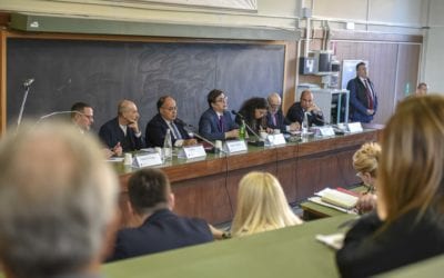 Предавање на претседателот Пендаровски на Универзитетот „Ла Сапиенца“: Евроатлантските аспирации не предизвикуваат поделби, туку се фактор за кохезија, за единство на нашето општество