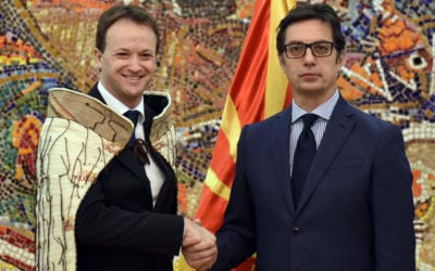 President Pendarovski receives credentials of newly appointed Ambassadors of New Zealand and the Socialist Republic of Vietnam to the Republic of North Macedonia