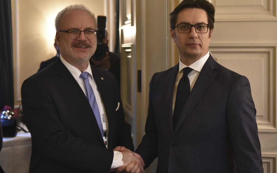 Takime dypalëshe të presidentit Pendarovski me presidentin e Letonisë kryeministrin e Kroacisë dhe shefin e Zyrës Shtetërore të Bavarisë dhe ministër shtetëror për çështjet federale
