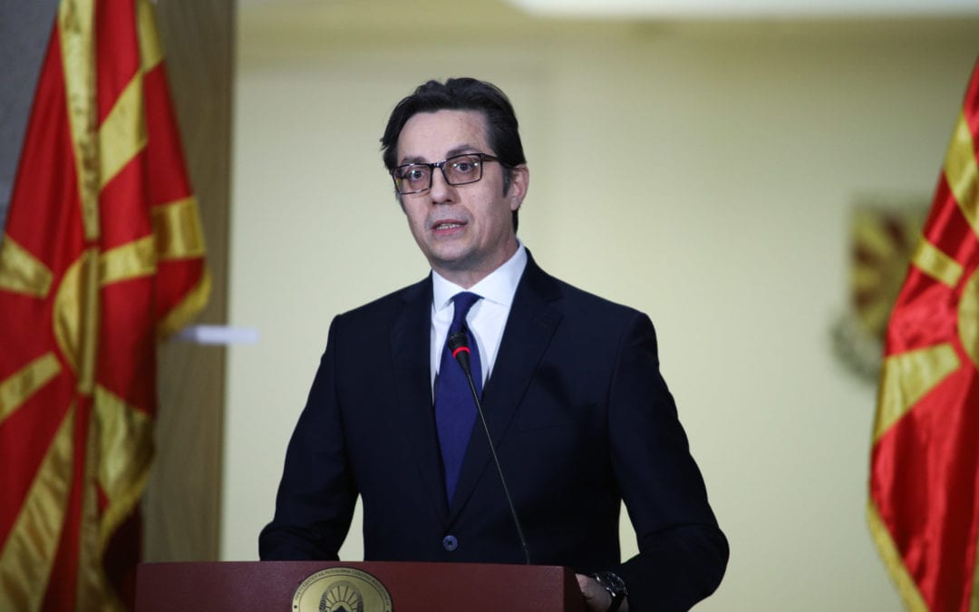 FjaIimi i jashtëzakonshëm i Presidentit së Maqedonisë së Veriut, Stevo Pendarovski
