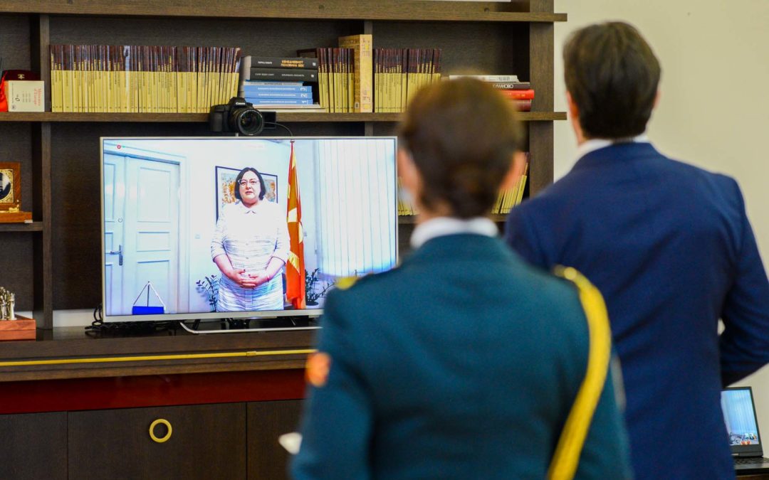 Presentation of credentials by the newly appointed Ambassador of the Republic of Lithuania to the Republic of North Macedonia