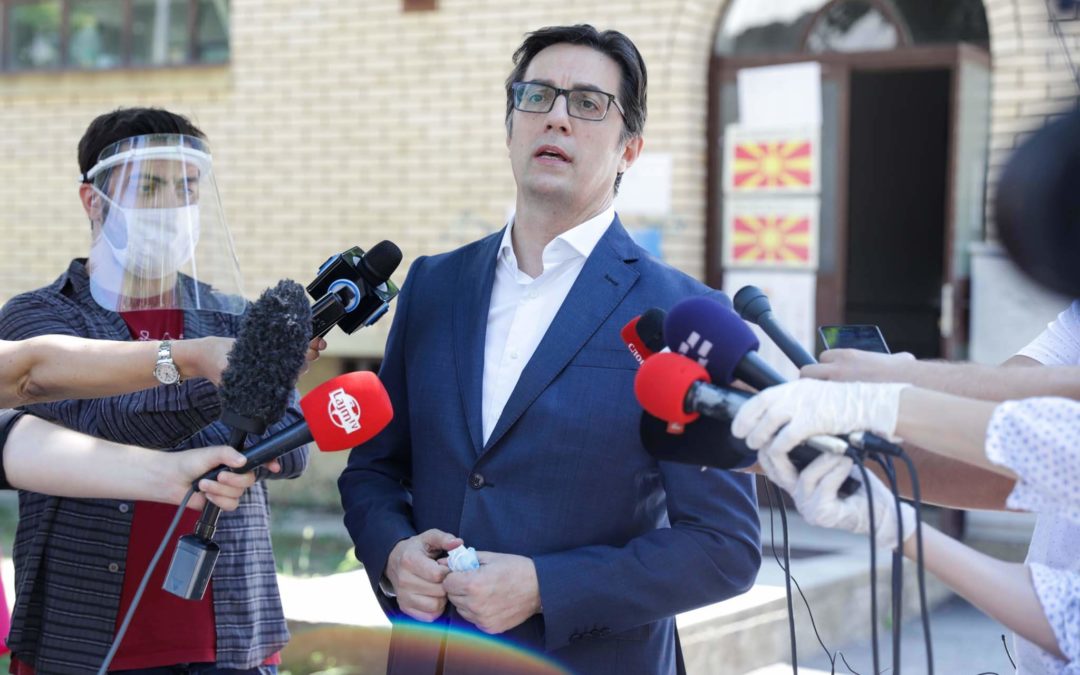 Statement by President Pendarovski after voting in the early parliamentary elections