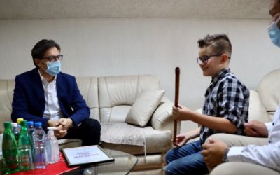 Meetings of President Pendarovski with prominent individuals in Bitola within the “Face to face with the President” project