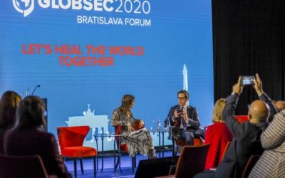 Претседателот Пендаровски се обрати на Глобалниот безбедносен форум „ГЛОБСЕК 2020“ во Братислава