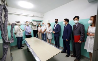 Посета на претседателот Пендаровски на поликлиниката „Шуто Оризари“