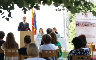 Fjalimi i Presidentit Pendarovski në Shkollën e 54 verore të Seminarit ndërkombëtar të gjuhës, letërsisë dhe kulturës maqedonase