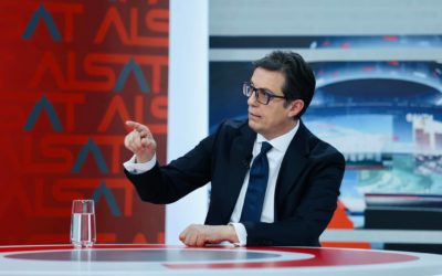 Интервју на претседателот Пендаровски за „360 степени“ на Телевизија Алсат-М