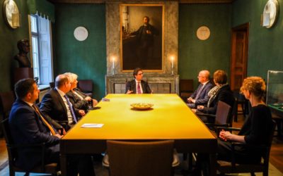 President Pendarovski meets with representatives of the Swedish International Cooperation and Development Agency – SIDA, the Nobel Foundation and leading political organizations and institutes in Stockholm