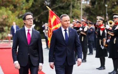 Start of the official visit of the President of the Republic of Poland, Andrzej Duda