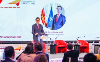 Обраќање на отворањето на 10. јубилеен Самит на „Македонија 2025“
