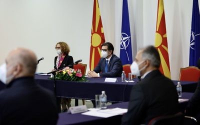 Brifing mbi gatishmërinë luftarake të Armatës së Republikës së Maqedonisë së Veriut në vitin 2021