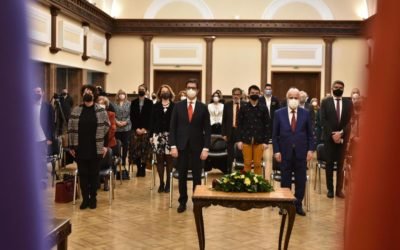 Доделување на државната награда „Св. Климент Охридски“ за 2021 година