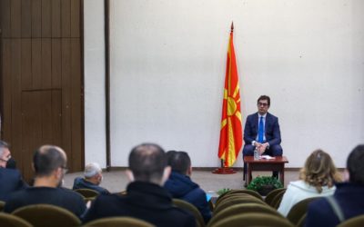 President Pendarovski meets with representatives of the National Council of Disability Organizations