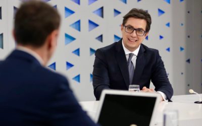 Interview of President Stevo Pendarovski on TV 24