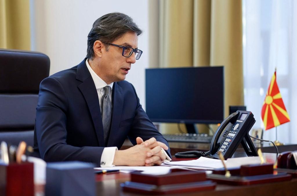 Telephone conversation of President Pendarovski with Sir Stuart Peach, Special Envoy of the United Kingdom to the Western Balkans