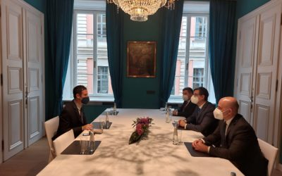 President Pendarovski meets with Jared Cohen, CEO of Google Jigsaw