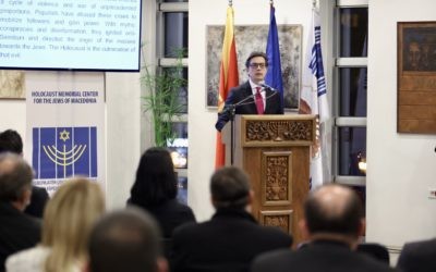 President Pendarovski: History teaches us that in times of crisis and conflict, populists feed people with fear and anger towards the weaker and more vulnerable
