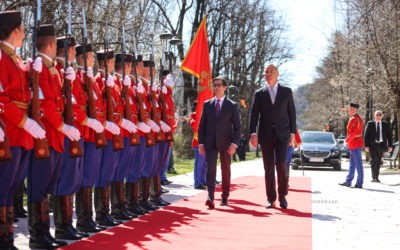 Започна официјалната посета на претседателот Пендаровски на Црна Гора