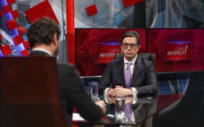 Intervistë e Presidentit Stevo Pendarovski për “Samo intervju” në Kanal 5