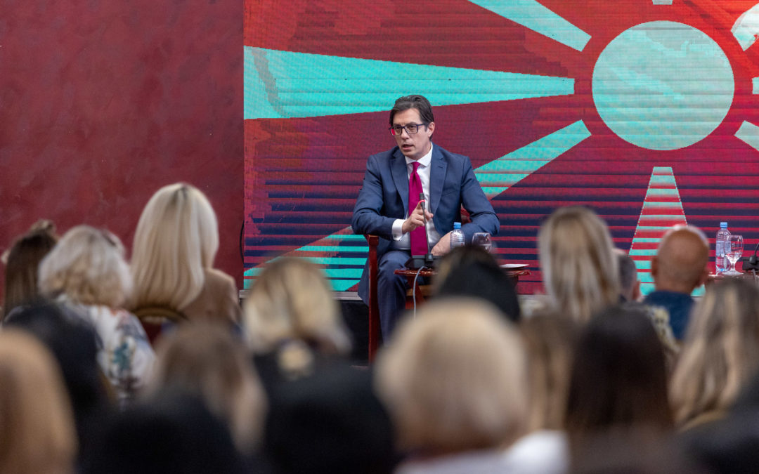 Обраќање на претседателот Пендаровски на националната дебата за изборните реформи во Северна Македонија
