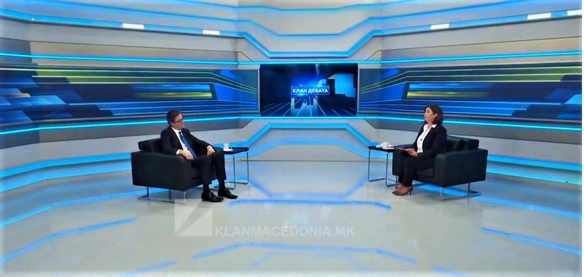 Интервју на претседателот Пендаровски за Клан Дебата на ТВ Клан