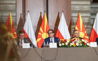 Претседателите Пендаровски и Дуда на полско-македонски економски форум