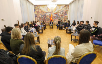 Visit of students from the “Josip Broz – Tito” high school as part of the Open Cabinet activity
