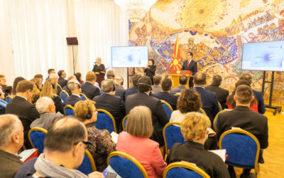 Претседателот Пендаровски се обрати на презентацијата на Извештајот за човековиот развој на УНДП