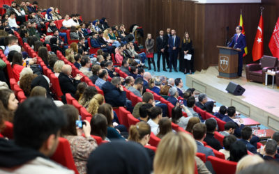 Обраќање на претседателот Пендаровски на панел „Човековите права во образовните перспективи“ на Меѓународниот Балкански Универзитет