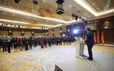 Address of President Pendarovski at the traditional annual reception for diplomatic corps representatives