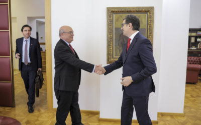 Meeting with Lord Stuart Peach, Special Envoy of the United Kingdom to the Western Balkans