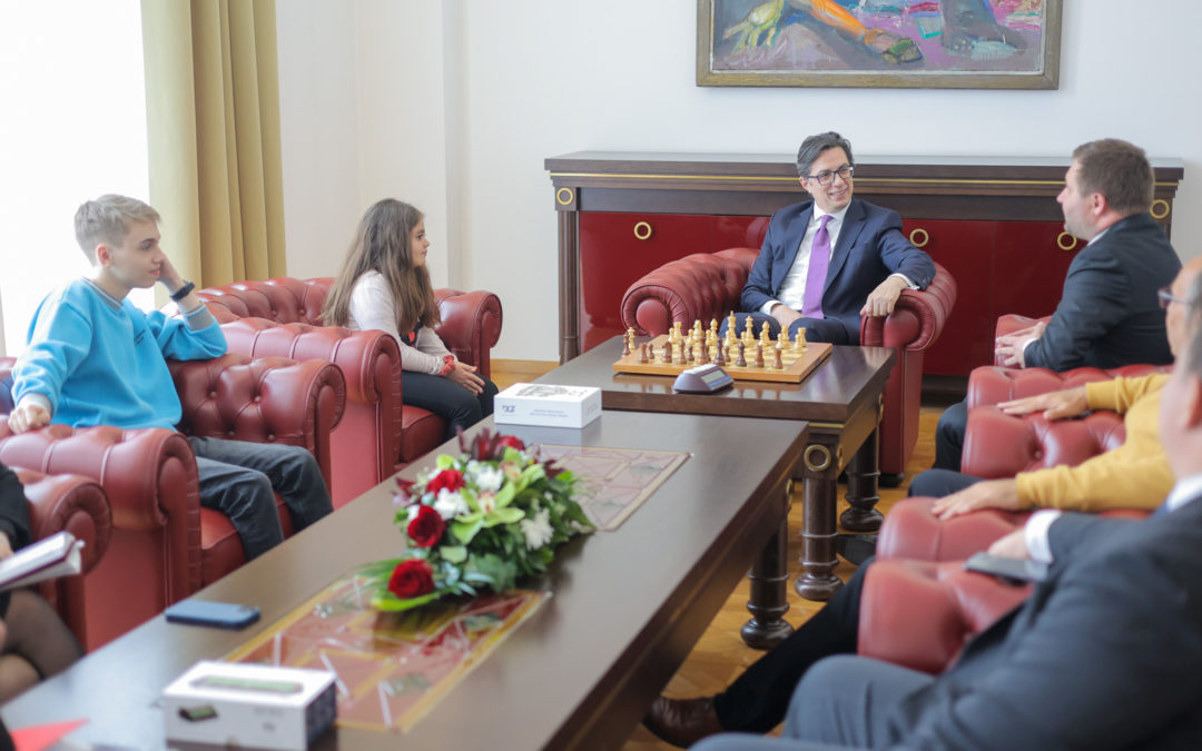 Средба со претставници на Шаховска Федерација на Македонија