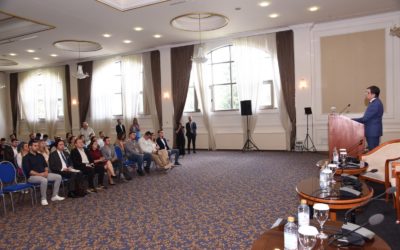 Presidenti Pendarovski mbajti fjalim në konferencën “10 vjet KNRM: Dekadë e veprimit, përfaqësimit dhe ndryshimeve të përbashkëta për të rinjtë”