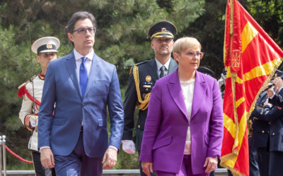 Започна официјалната посета на претседателката на Република Словенија, Наташа Пирц Мусар