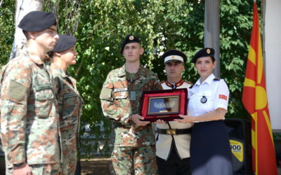 Promovimi i oficerëve të rinj të Armatës së Republikës së Maqedonisë së Veriut