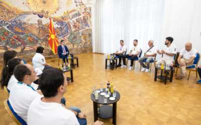 Средба со претставници на Специјална Олимпијада на Северна Македонија