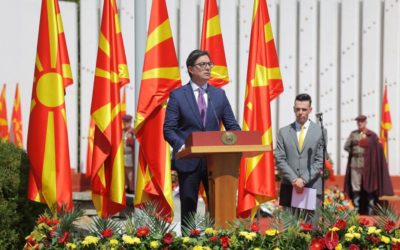 Fjalimi i Presidentit Pendarovski në festimin e 2 Gushtit, Ilinden – Dita e Republikës në Pelince