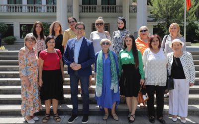 President Pendarovski meets with representatives of the National Council for Gender Equality