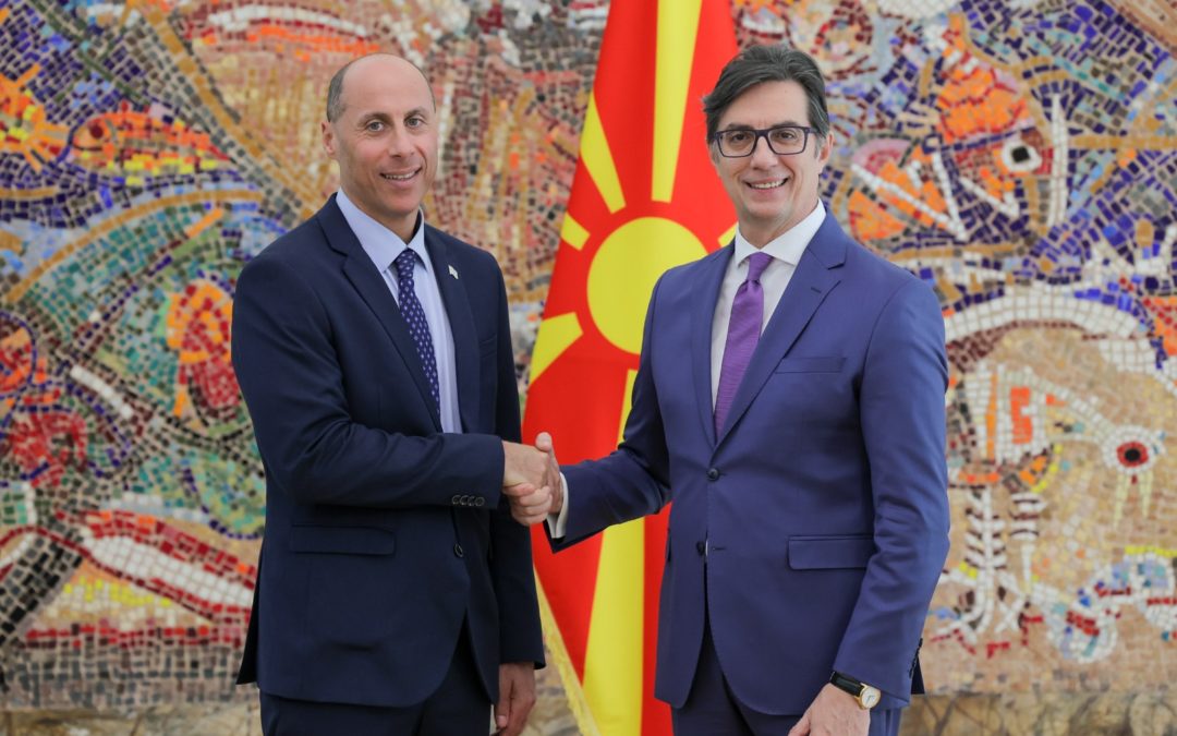 President Pendarovski received the credentials of the newly appointed Ambassador of Georgia