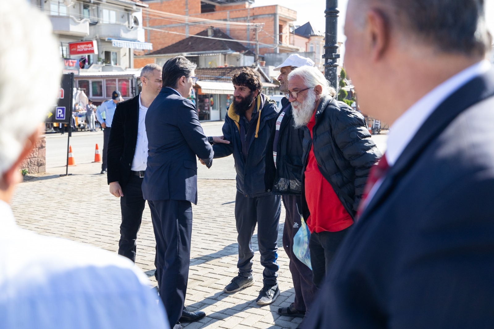 President Pendarovski visits the exhibition “Roma Partisans ...