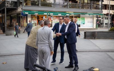 Претседателот Пендаровски во посета на Кавадарци
