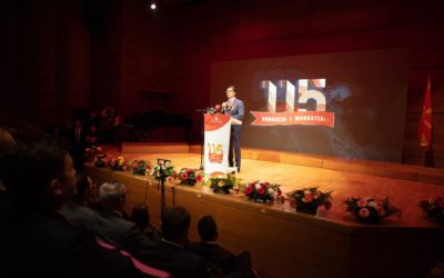 Обраќање на претседателот Пендаровски по повод одбележувањето на Денот на албанската азбука