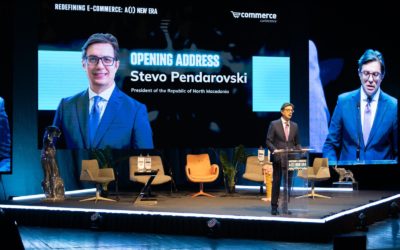 Претседателот Пендаровски се обрати на 6. годишна регионална конференција за е-трговија