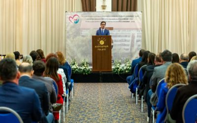 Обраќање на претседателот Пендаровски на 65-годишнината од постоењето на ЈЗУ Специјализирана болница за геријатриска и палијативна медицина ,,13 Ноември “ – Скопје