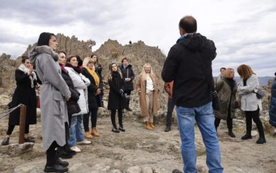 The Wife of the President participates in the walking tour “Kokino – a view towards infinity”