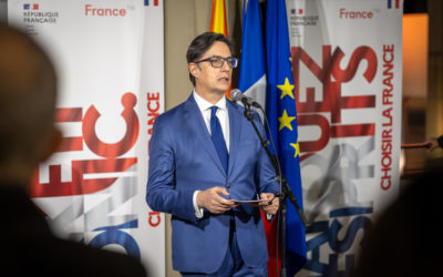President Pendarovski addresses the celebration of the 30th anniversary of the establishment of diplomatic relations with France