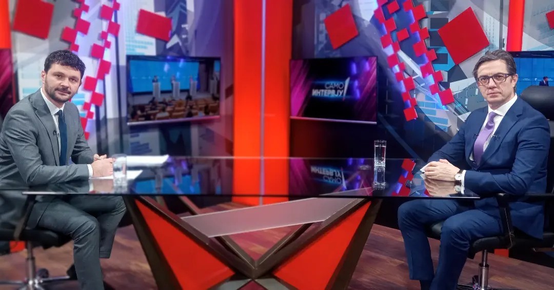 Интервју на претседателот Стево Пендаровски во „Само интервју“ на Канал 5